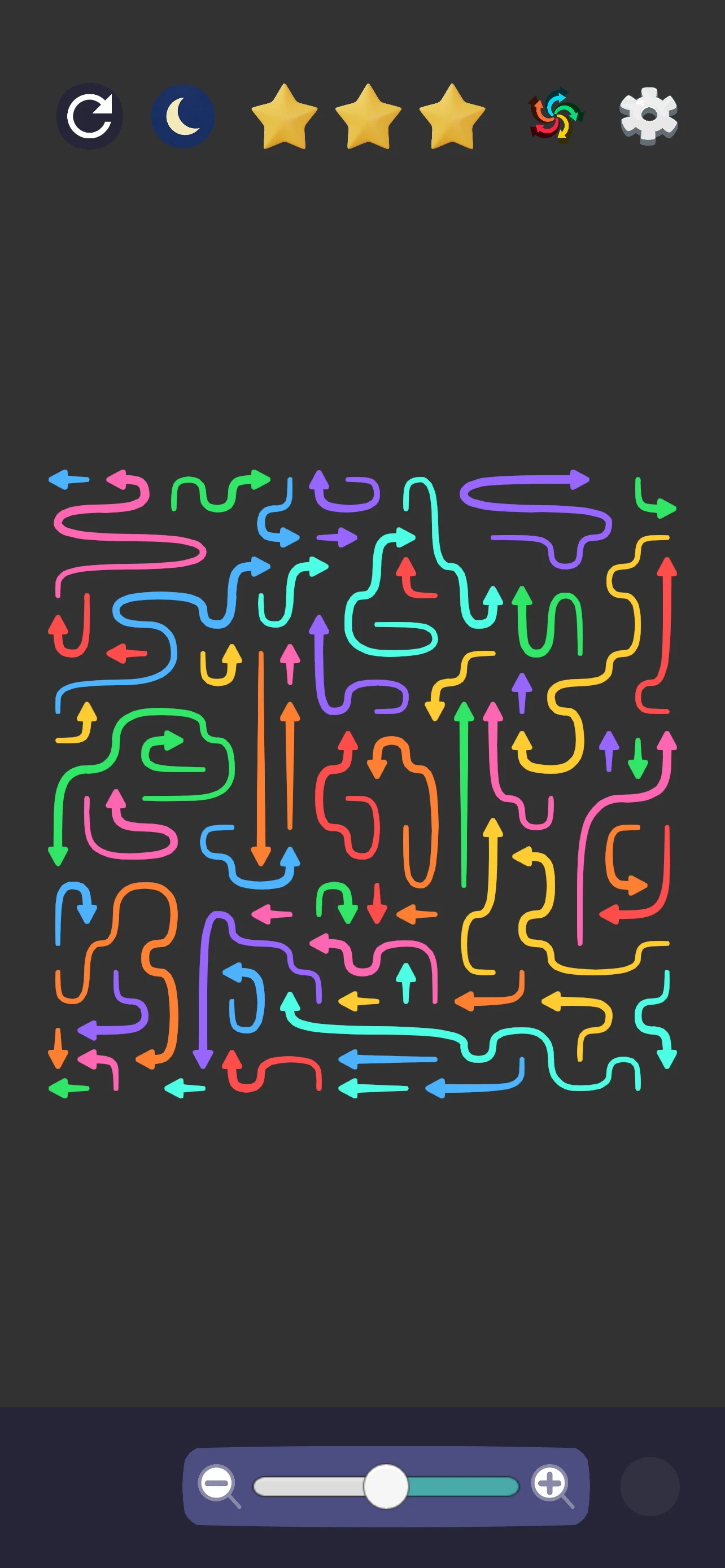 Arrow Curve: Out Flow Puzzle screenshot
